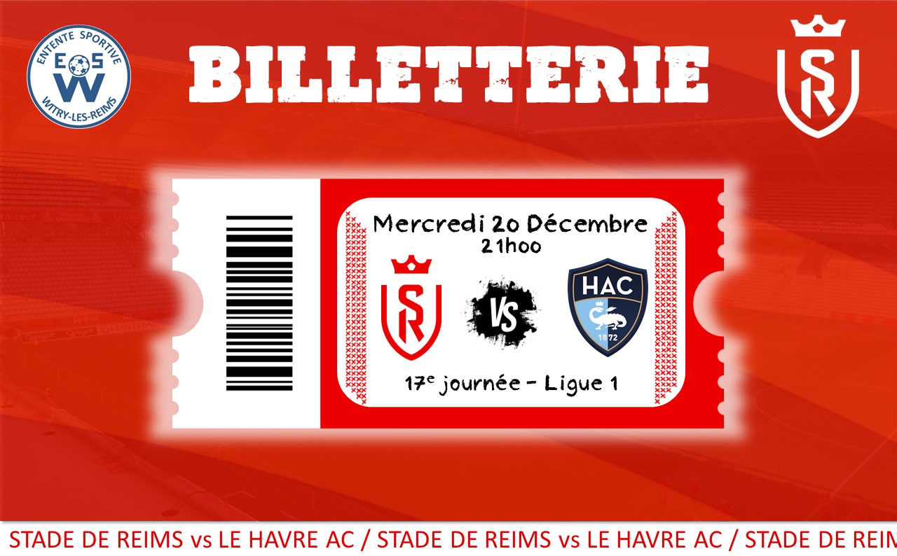 Stade De Reims Le Havre AC ES WITRY LES REIMS