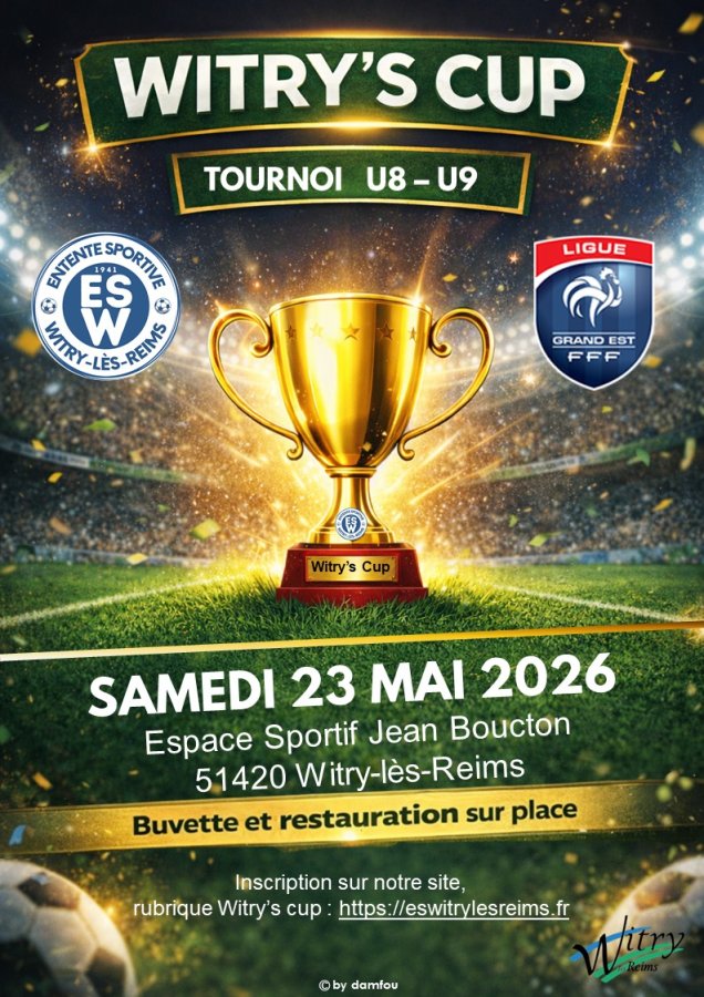 Flyer Witry's Cup 2026 U8-U9
