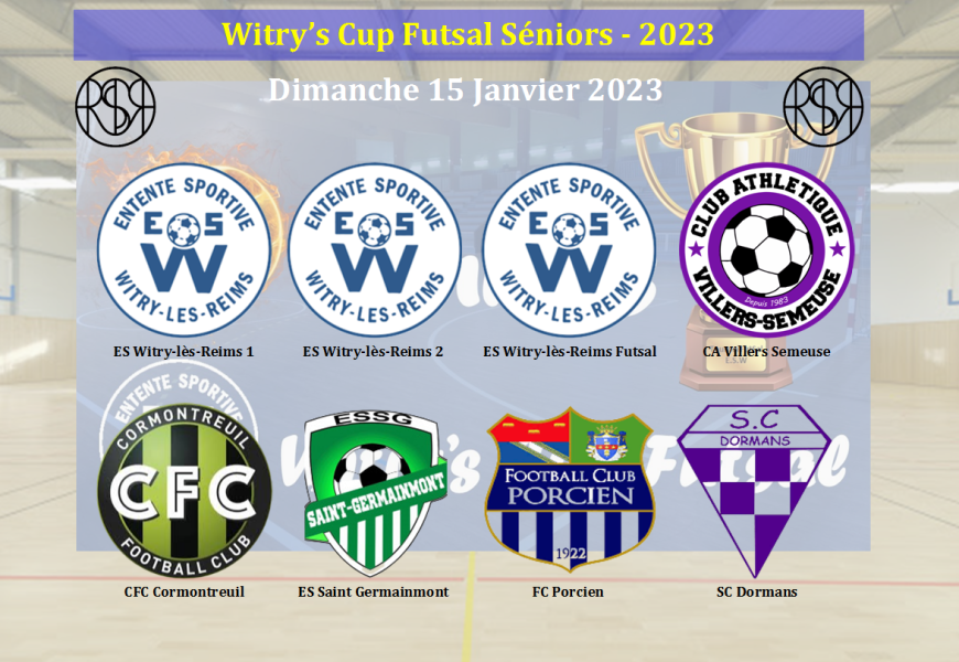 Witry's Cup Futsal Séniors